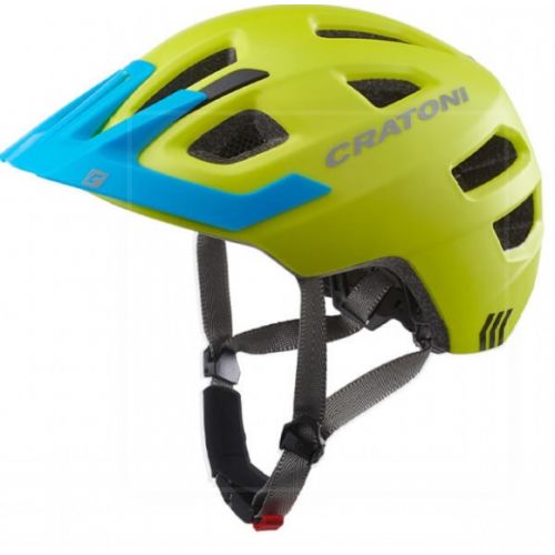 Detská prilba CRATONI Maxster Pro Lime/Blue Matt - S/M (51-56cm)