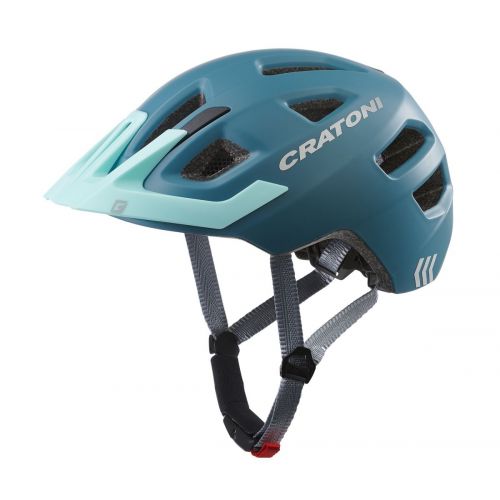 Detská prilba CRATONI Maxster Pro Steel/Blue Matt - XS/S (46-51cm)