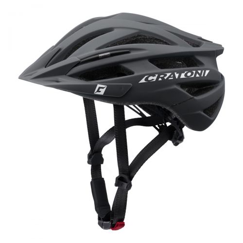 Prilba CRATONI Agravic Black Matt - L/XL (58-62cm)