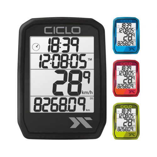 Tachometer CicloSport Protos 205 bezdrôtový - Black