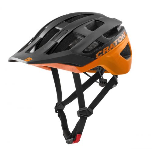 Prilba CRATONI AllRace Black/neon Orange Matt - S/M (52-57cm)