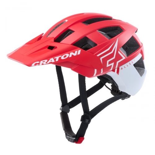 Prilba CRATONI AllSet Pro Red/White Matt - S/M (54-58cm)