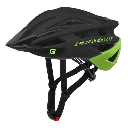 Prilba CRATONI Agravic Black/Lime Matt - S/M (54-58cm)
