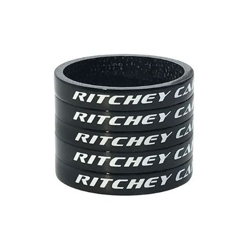 Podložky RITCHEY WCS Carbon Black UD Glossy 5x5mm