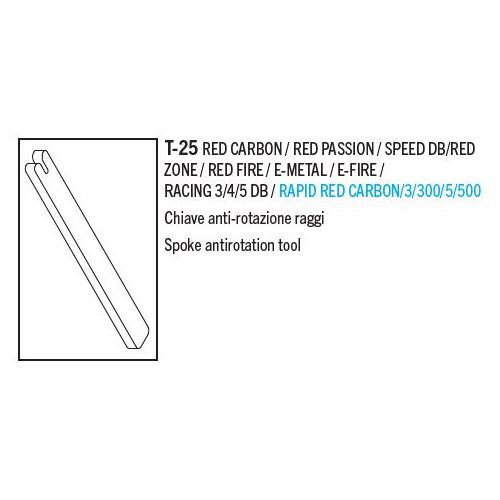 FULCRUM spoke anti-rotation tool