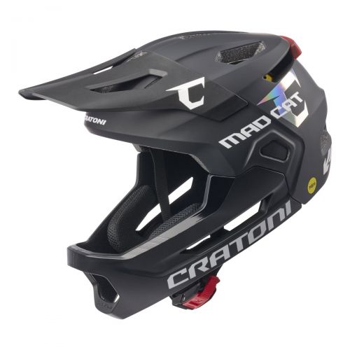 Detská Prilba CRATONI MadCat MIPS Black Matt - S/M (49-56cm)