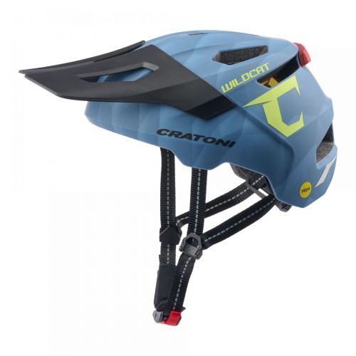 Detská prilba CRATONI WildCat MIPS Steelblue Matt - S/M (49-56cm)