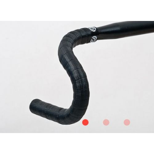 Omotávka BIKERIBBON Carbonio - stříbrná