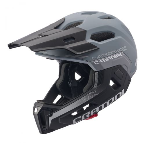 Helma CRATONI C-Maniac 2.0 MX Grey Matt  - S-M (52-56 cm)