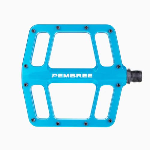 Pedály PEMBREE D3A Flat Pedal Větší/Large - Turquoise