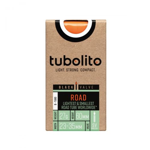 Duše TUBOLITO S-Tubo Road 700x23/35C – SV 60mm Black