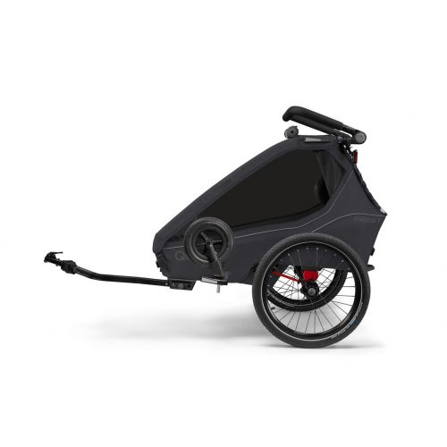 Vozík QERIDOO KidGoo1 Dark Steel Grey
