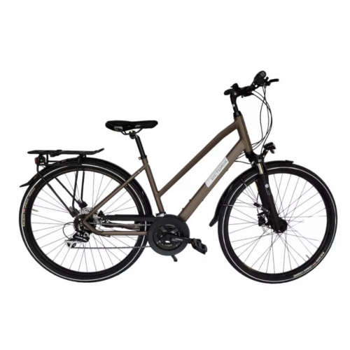 TREKINGOVÝ BICYKEL CAPRIOLO TREK 2.7 VICTORIA TRAPEZ EARTH GREY MATT