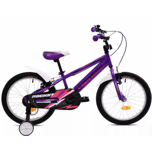 DETSKÝ BICYKEL CAPRIOLO ROCKET 18&quot; VIOLET