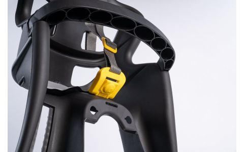 Bellelli tatoo plus predná detská cyklosedačka čierna