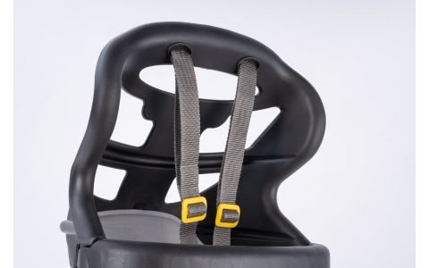 Bellelli tatoo plus predná detská cyklosedačka čierna