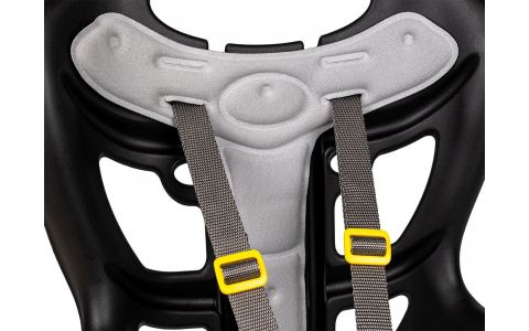 Bellelli pepe standart zadná detská cyklosedačka čierna