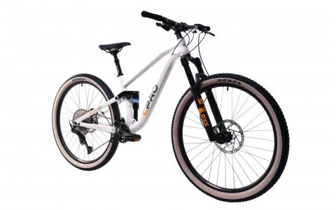 HORSKÝ BICYKEL CAPRIOLO MTB -FS- ALL-GO 9.7  GREY CLASIC