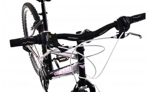 HORSKÝ BICYKEL CAPRIOLO MTB PASSION L 26"/18HT  black pink 19"