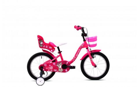 DETSKÝ BICYKEL CAPRIOLO BMX VIOLA  "16" RUŽOVO-BIELY 2024