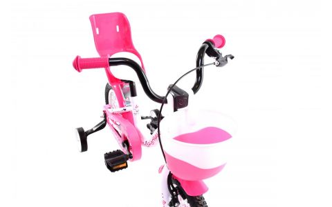 DETSKÝ BICYKEL CAPRIOLO BMX 12"HT FANTASY white-pink