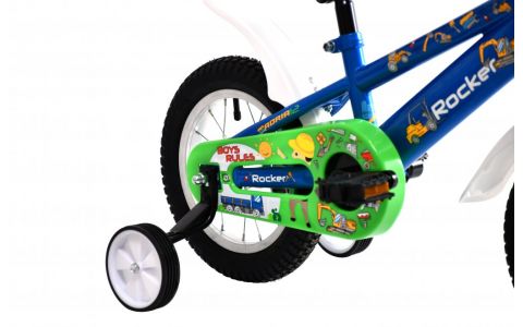 DETSKÝ BICYKEL CAPRIOLO ADRIA ROCKER 12"/6.5" MODRO-ZELENÝ 2025