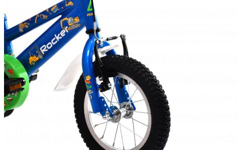 DETSKÝ BICYKEL CAPRIOLO ADRIA ROCKER 12"/6.5" MODRO-ZELENÝ 2025