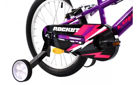 DETSKÝ BICYKEL CAPRIOLO ROCKET 16" FIALOVY