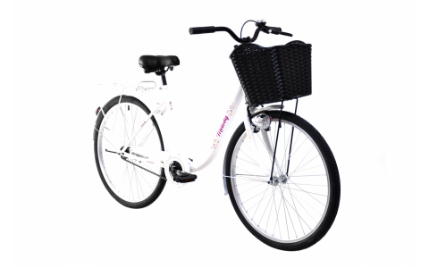 MESTSKÝ BICYKEL CAPRIOLO CTB Melody "26" HT white
