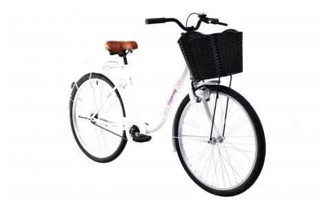 MESTSKÝ BICYKEL CAPRIOLO CTB MELODY BIELA "26" 2024