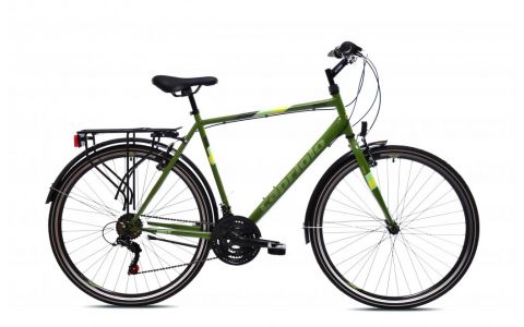 TREKINGOVÝ BICYKEL CAPRIOLO TOURING  SUNRISE MAN- green