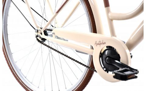 MESTSKÝ BICYKEL CAPRIOLO AMSTERDAM LADY 28"X18 GRAY