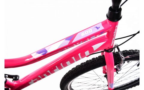 DETSKÝ BICYKEL CAPRIOLO MTB DIAVOLO 600/18HT pink purple