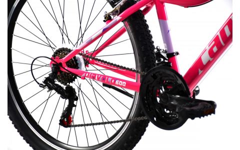 DETSKÝ BICYKEL CAPRIOLO MTB DIAVOLO 600/18HT pink purple