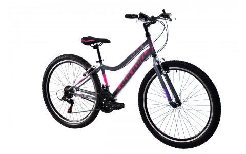DETSKÝ BICYKEL CAPRIOLO MTB DIAVOLO 600/18HT gray purple
