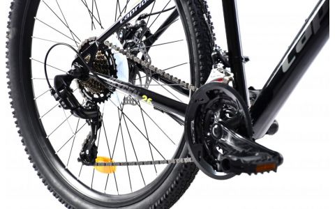 HORSKÝ BICYKEL CAPRIOLO OXYGEN "26/16" ČIERNO-ZELENY