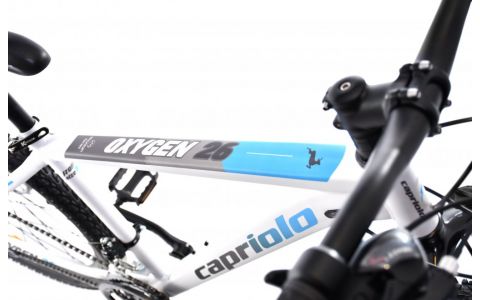 HORSKÝ BICYKEL CAPRIOLO OXYGEN "26/16" MODRO-BIELY