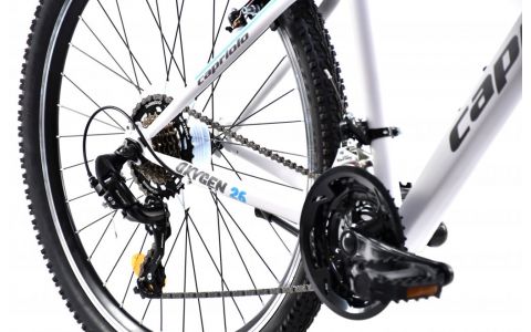 HORSKÝ BICYKEL CAPRIOLO OXYGEN "26/16" MODRO-BIELY V-BRAKE