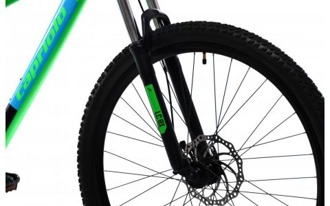 HORSKÝ BICYKEL CAPRIOLO LC 9.X MTB 29"/21HT ZELENÝ, VEĽ. 16!, 2024