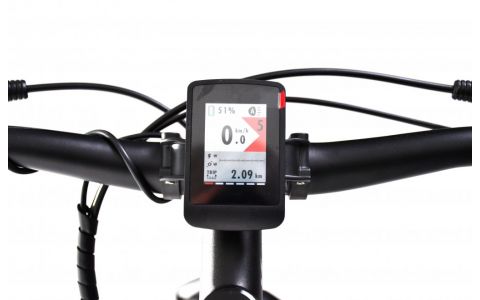 ELEKTRICKÝ BICYKEL CAPRIOLO VOLTA 9.4 ZELENÁ-ČERVENÁ