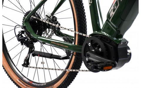 ELEKTRICKÝ BICYKEL CAPRIOLO VOLTA 9.4 ZELENÁ-ČERVENÁ