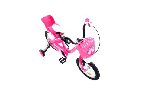 DETSKÝ BICYKEL CAPRIOLO BMX 14"HT VIOLA pink white