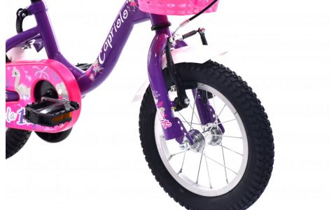 DETSKÝ BICYKEL CAPRIOLO BMX 12"HT VIOLA violet pink