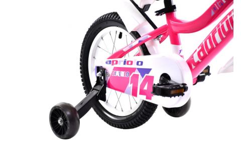 DETSKÝ BICYKEL CAPRIOLO DIAVOLO KID 14"HT pink-violet