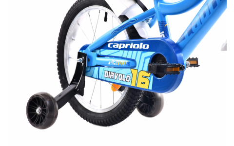 DETSKÝ BICYKEL CAPRIOLO DIAVOLO KID 16"HT blue yellow