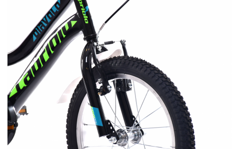 DETSKÝ BICYKEL CAPRIOLO DIAVOLO KID 16"HT black green