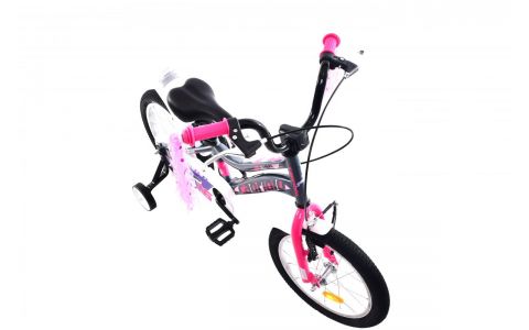 DETSKÝ BICYKEL CAPRIOLO KIDO 16" PINK