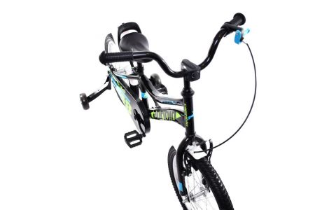 DETSKÝ BICYKEL CAPRIOLO DIAVOLO KID 18"HT black green