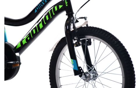 DETSKÝ BICYKEL CAPRIOLO DIAVOLO KID 18"HT black green