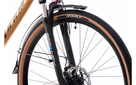TREKINGOVÝ BICYKEL CAPRIOLO TOURING ROADSTER mustard